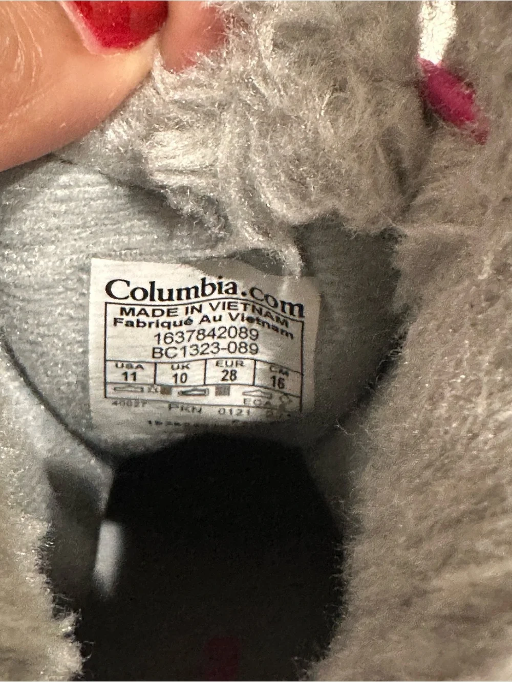 Columbia kids winter